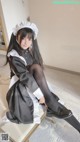 Coser @ 桜 井 宁宁 Vol.030: 双 马尾 黑丝 女仆 (62 photos) P39 No.116413 Image No. 47